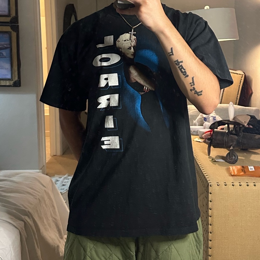 Jerzees Classic Black Cotton Tee